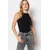 Trendyol Milla Ženska majica TWOSS23AL00069, Crna
