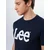 Lee  Majice s kratkimi rokavi LOGO TEE SHIRT  Modra