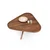 Hanah Home klub sto Oscar Ucgen 95, 95 cm, orah