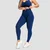 GymBeam Women‘s Sculpt Seamless Leggings Navy