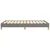 Vidaxl Posteljni okvir brez vzmetnice temno siva 120x190 cm blago