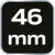 shumee 3/4 šesterokotni nastavek, 46 mm