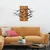 Atelier Del Sofa Zidna dekoracija Migration, 86x58 cm, Smeđe boje