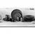 Creatable Jedilni Servis Lava Stone Black, 18-Delni
