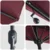 Vrtni suncobran Bordeaux Crvena 294 x 150 x 223 cm