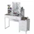 Hanah Home toaletni sto BJ152 sa ogledalom, 120 cm, beli