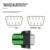 YEREN DB9 Ženski adapter bez lemljenja za RS232/RS485/RS422, 9-pin COM
