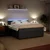 vidaXL Box spring postelja z vzmetnico temno siva 180x200 cm žamet