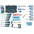 Set UNIOR alata od 68 delova u B&W torbi za alat WORK 900/68W