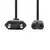 Kabel Za Napajanje | Euro 2-pin M – C7 M | 2.0 m | Box Pack | NEDIS