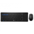 RAPOO 9300M Multi Mode Wireless optical Combo set crni