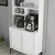 Hanah Home Kuhinjski ormar Lyon 80, Belo-crni