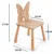 HANAH HOME Bebina stolica hrast AKTV044