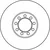TRW DF4994S ZAVORNI DISK SPREDNJI L/D