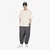 Majice Y-3 Pleated Short Sleeve Tee Chalk White XS