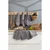 Lessentiel Maison Set Peškira za ruke Sofya,  30 x 50 cm, Antracit
