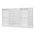 Hanah Home Ormar za hodnik Kale - 8127, 360x210x35 cm, Beli