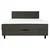 Homestar Postelja Continental LAARA 140x200 cm, temno siva