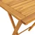 Vidaxl Vrtnik Bistro Set 3 szt. Rjava Masiven les akacije