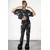 Majica moška - Moonlight V Neck Crop - KILLSTAR - KSRA005997