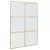 Zid za walk-in tuš Zlatno 140 x 195 cm Staklo otporno na udarce