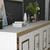 HANAH HOME Komoda Karya White Gold