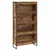 Ormarić za knjige 2 pcs Staro drvo 80 x 30 x 155 cm