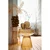 Steklena okrogla stranska mizica o 37 cm Dakwa – Light & Living
