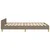 Vidaxl Posteljni okvir brez vzmetnice taupe 120x190 cm blago