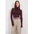 Trend Alacati Stili Ženska bluza Alc-X14809, Bordo
