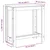 Barski stol boja starog drva 102x50x103,5 cm konstruirano drvo