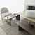 Hanah Home Klub sto 2 u 1 Luna 2, Braon