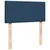 vidaXL vidaXL Box spring postelja z vzmetnico modra 100x200 cm blago, (21309187)