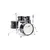 GewaPure komplet bobnov Basix Junior PS800.005