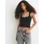 Pull&Bear Top črna