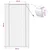 vidaXL Rolo Rjava 120 x 220 cm Trsje