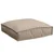 Jastuk 2 pcs Sivo-smeđa 40 x 40 x 8 cm Oxford tkanina