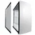LC POWER 713W Gaming kućište Bright Sail X ATX, Belo
