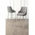 Hanah Home set od 2 barskih stolica Tera, siva tkanina Babyface, hromirane metalne noge