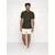 KnowledgeCotton Apparel Majica ALDER temno zelena
