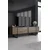 Hanah Home Set TV Komoda i klub sto Orah
