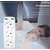 shumee Električna vtičnica, USB razdelilnik Lencent bela 5 v 1, 3x ženski, 2x USB A