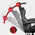 Gaming Stolica Huzaro Force 4.7 Siva Mesh