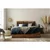 Esposa BOXSPRING POSTELJA 140 cm x 200 cm , tekstil oranžna