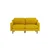 ATELIER DEL SOFA 2-Seat Sofa Robin 2 Sunflower Walnut