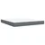 Vidaxl Box spring postelja z vzmetnico temno siva 180x200 cm žamet