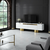 HANAH HOME TV polica Bohem White Gold