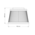 HOME LIGHT Plafonska svetiljka Luna 317, 50W, 3000/4000/5700K, Crna
