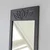 Hanah Home Samostojeće ogledalo Lotus, 55x155x2 cm, Crno