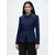 HUGO Blazer Avane temno modra